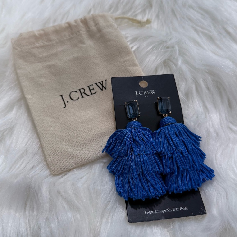 NWT - J. Crew Tassel Earrings